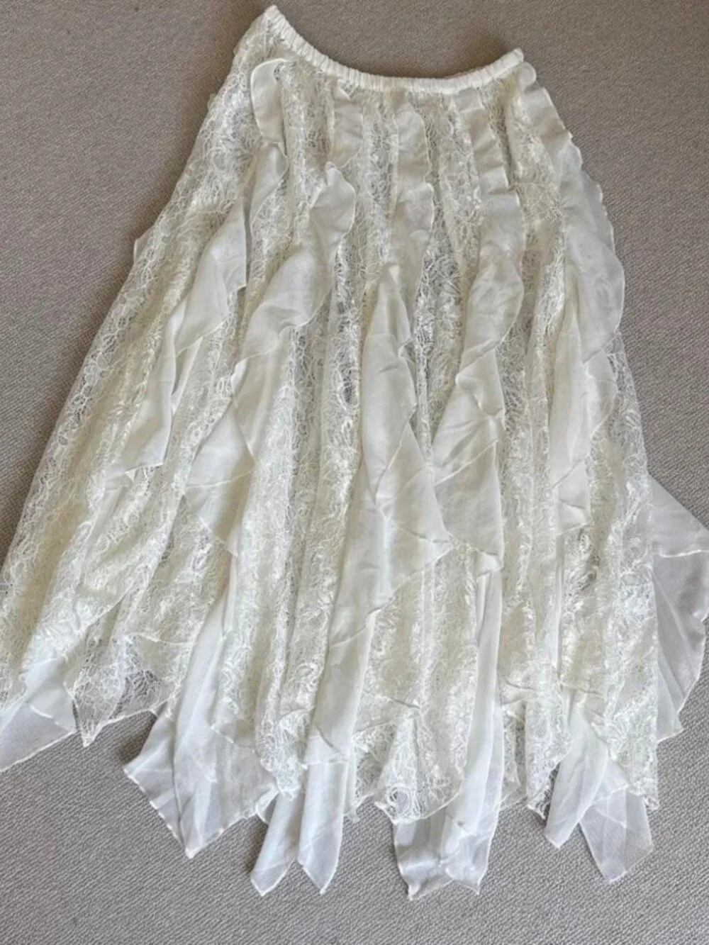 Free People Candy calling maxi half slip skirt